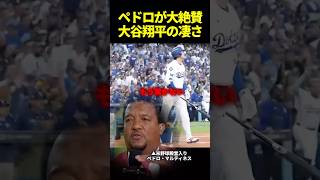 あのペドロも大絶賛、大谷翔平は次元が違う#ドジャース #海外の反応 #大谷翔平
