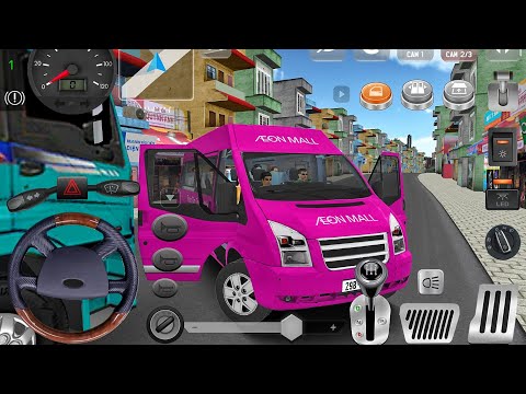 New Minibus Simulator Vietnam - Mini City Transporter Bus Driving Game 2026 - Android Gameplay