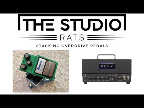 Stacking Overdrive Pedals using the REVV D20 Amplifier