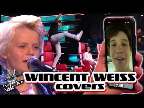WINCENT WEISS covers on The Voice Kids Germany | The Voice Kids