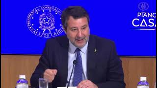 SALVINI: "IL PIANO CASA È REALTÀ: MENO BUROCRAZIA, PIÙ AIUTI CONCRETI PER CHI HA BISOGNO"