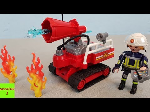 Playmobil Fire Fighting Robot 9467 unpacking seratus1