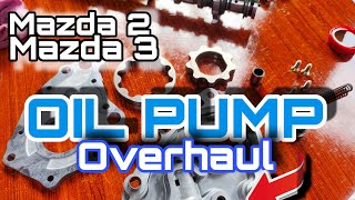 Mazda 2 & 3 Oil Pump TEARDOWN CLEAN REBUILD OVERHAUL