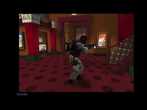 SWAT 3 - The Chinese theater mission. AI playing, hand cuffing, and clearing a room with out me.