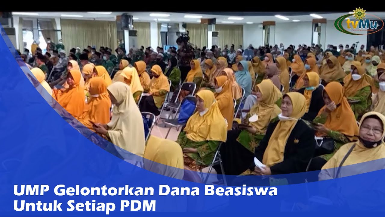 Kabar Baik! UMP Berikan Beasiswa Kader Senilai Rp 300 Juta