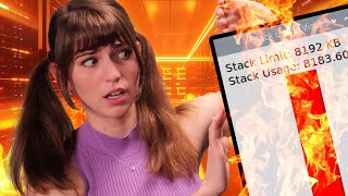 Download the video "What ACTUALLY happens during a Stack Overflow?"