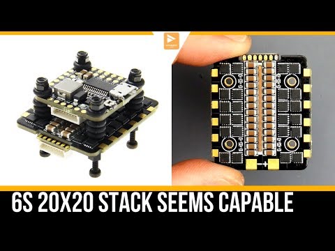 The Theoretical 6S Lipo capable 20x20 Stack // HGLRC FD445 Stack