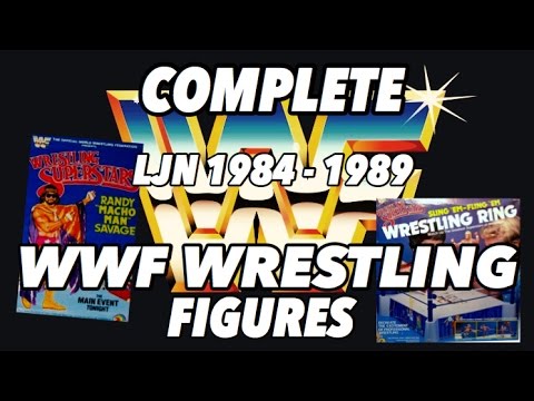 COMPLETE LJN SUPERSTAR ACTION FIGURES | WWF / WWE SUPERSTARS | HULK HOGAN | The Retrollectors