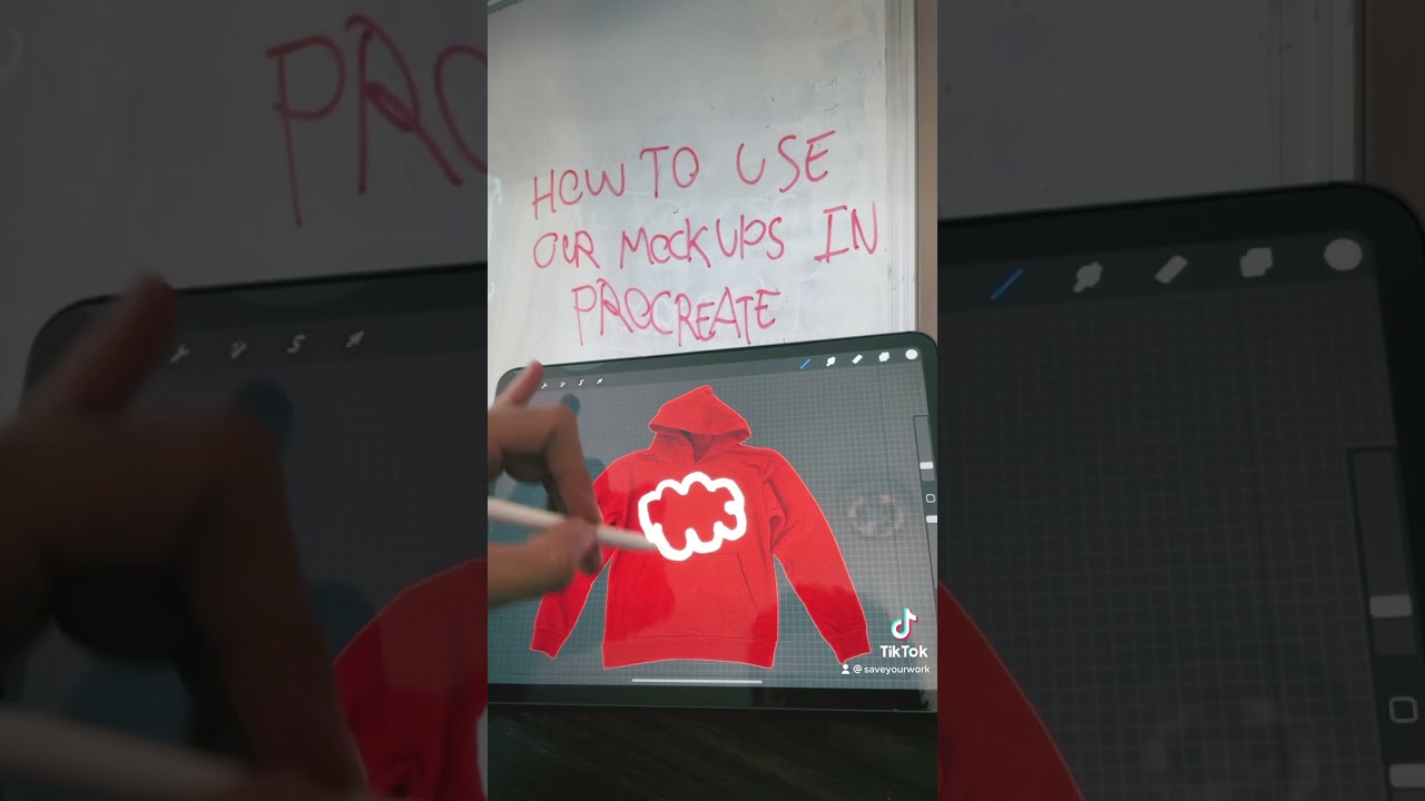 Apparel Mockups work in Procreate!🤯