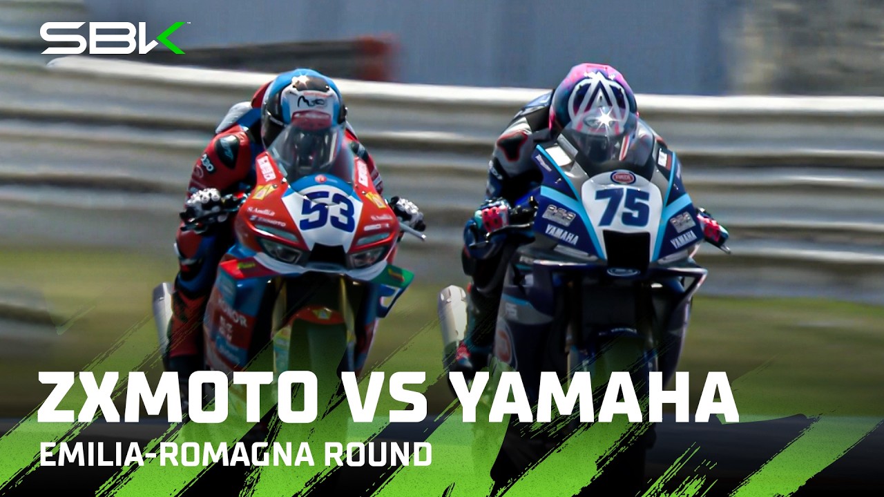 Arenas 🆚 Debise: a last lap battle for the ages in Race 1 ⚔️ | 2026 #EmiliaRomagnaWorldSBK 🇮🇹