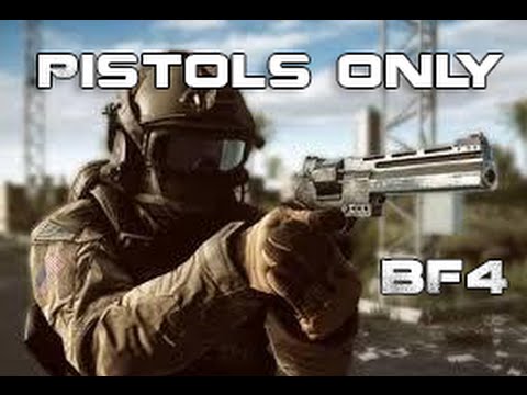 BF4 Pistols Only TDM SW40 Gameplay PS4