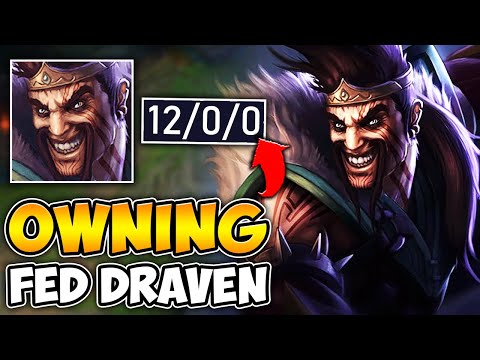 #1 SINGED NA VS. 12 KILL CHALLENGER DRAVEN (CRAZY COMEBACK CARRY) - League of Legends