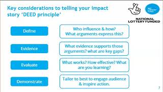 Telling Your Impact Story