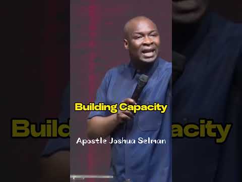 "Maximizing Your Purpose: Apostle Joshua Selman's Capacity Building Tips" #koinoniaglobal