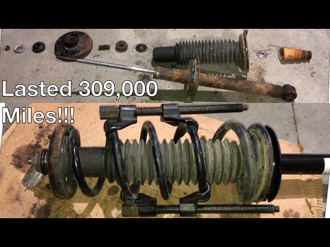 How to Replace/Rebuild Struts/Dampers/Shock Absorbers - 2002 Acura TL-S/Honda Accord