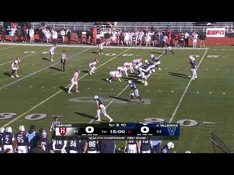 2025 NCAA FCS Championship First Round - Harvard Vs Villanova