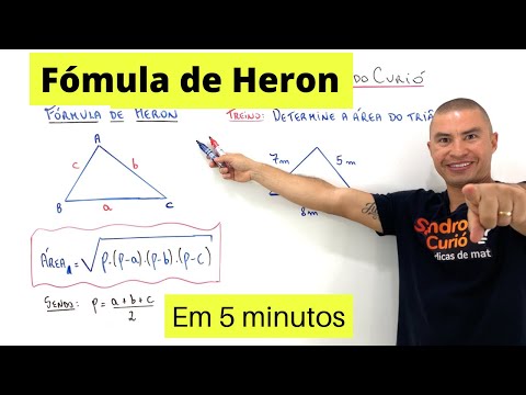 FÁCIL e RÁPIDO | FÓRMULA DE HERON | RADICAL