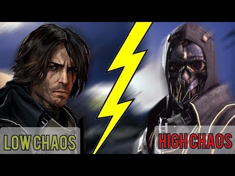 The differences between Low Chaos and High Chaos in DISHONORED