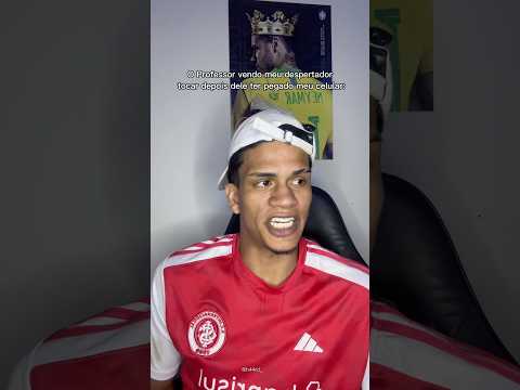 The teacher comes from my alarm clock ringing in the middle of class #humor #shorts