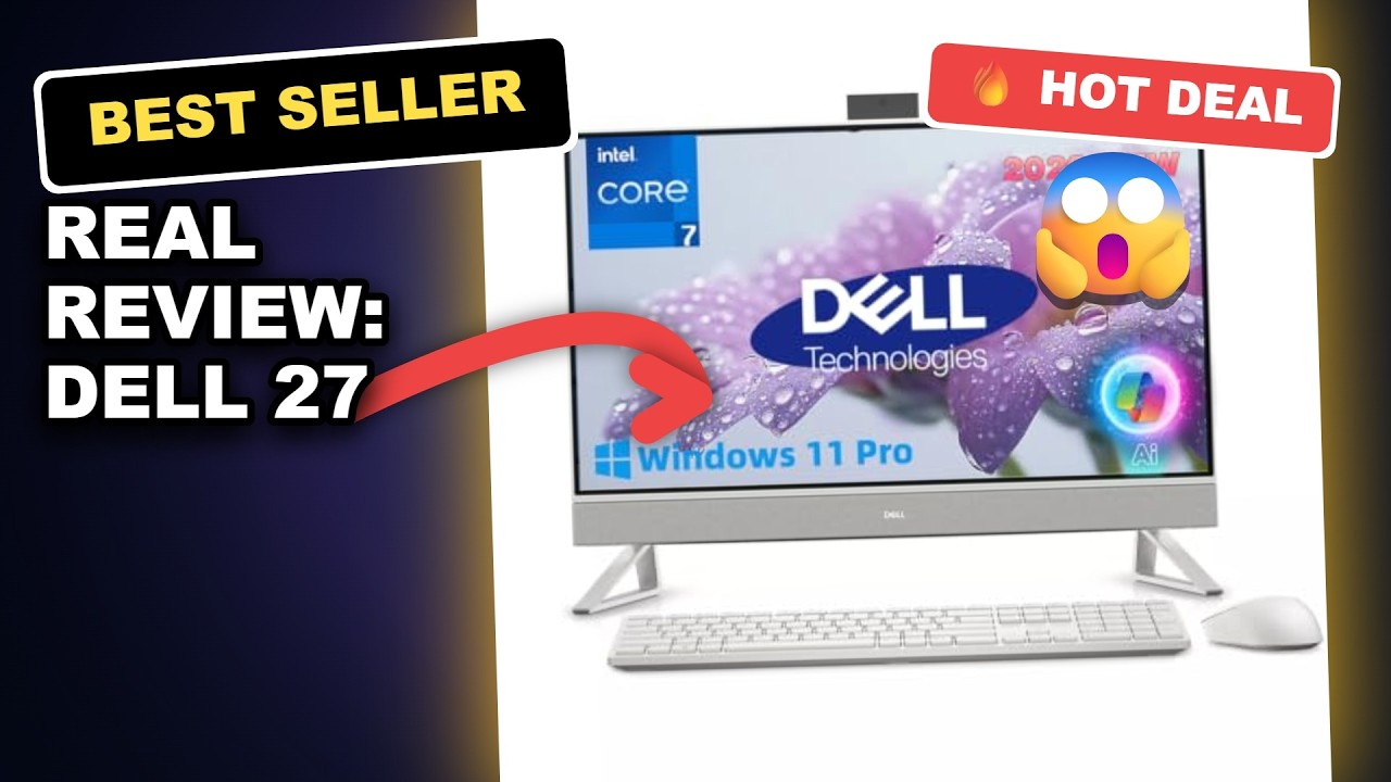 Real Review: Dell 27 All-in-One Desktop - Is It Worth It for Creative Pros? review video