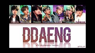 Download lagu BTS (all members) DDAENG l lyrics mp3