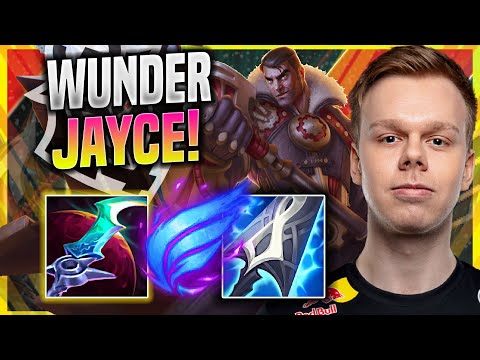 WUNDER CHILLING WITH JAYCE ECLIPSE! - G2 Wunder Plays Jayce TOP vs Poppy! | Season 11