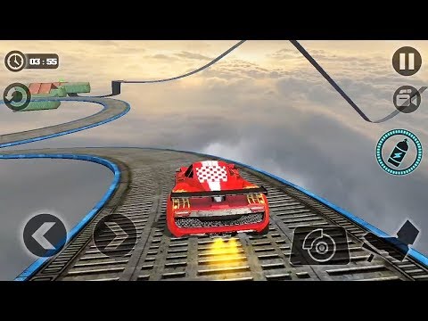 Fastest Car Impossible Stunt Driving Game - Car Games - Car Racing Games - 3d Car Stunt Gameplay Video