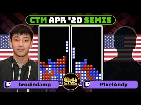 April 2020 CTM - Semifinal 1 - Classic Tetris Monthly