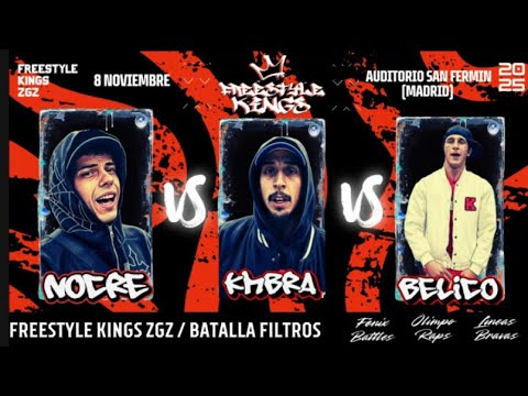 NOCRE KMBRA BELICO - FREESTYLE KINGS FILTROS (MADRID) 8 NOVIEMBRE