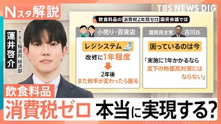 「所得把握」への国民の理解がカギ？食料品「消費税ゼロ」と“年収に応じた給付” 議論本格スタート 課題は山積【Nスタ解説】｜TBS NEWS DIG
