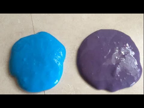 How to make Slime Quick Easy Less than 3 minutes Goo...