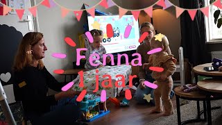 Verjaardag Fenna 1 jaar 7 okt 2025
