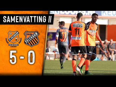 Samenvatting FC Volendam - RKAV Volendam: 5-0 (2020-2021)