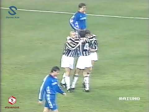 La Juve asfalta il Sigma con i gol di Vialli, Casiraghi, Moller e Ravanelli (Coppa UEFA 92/93)