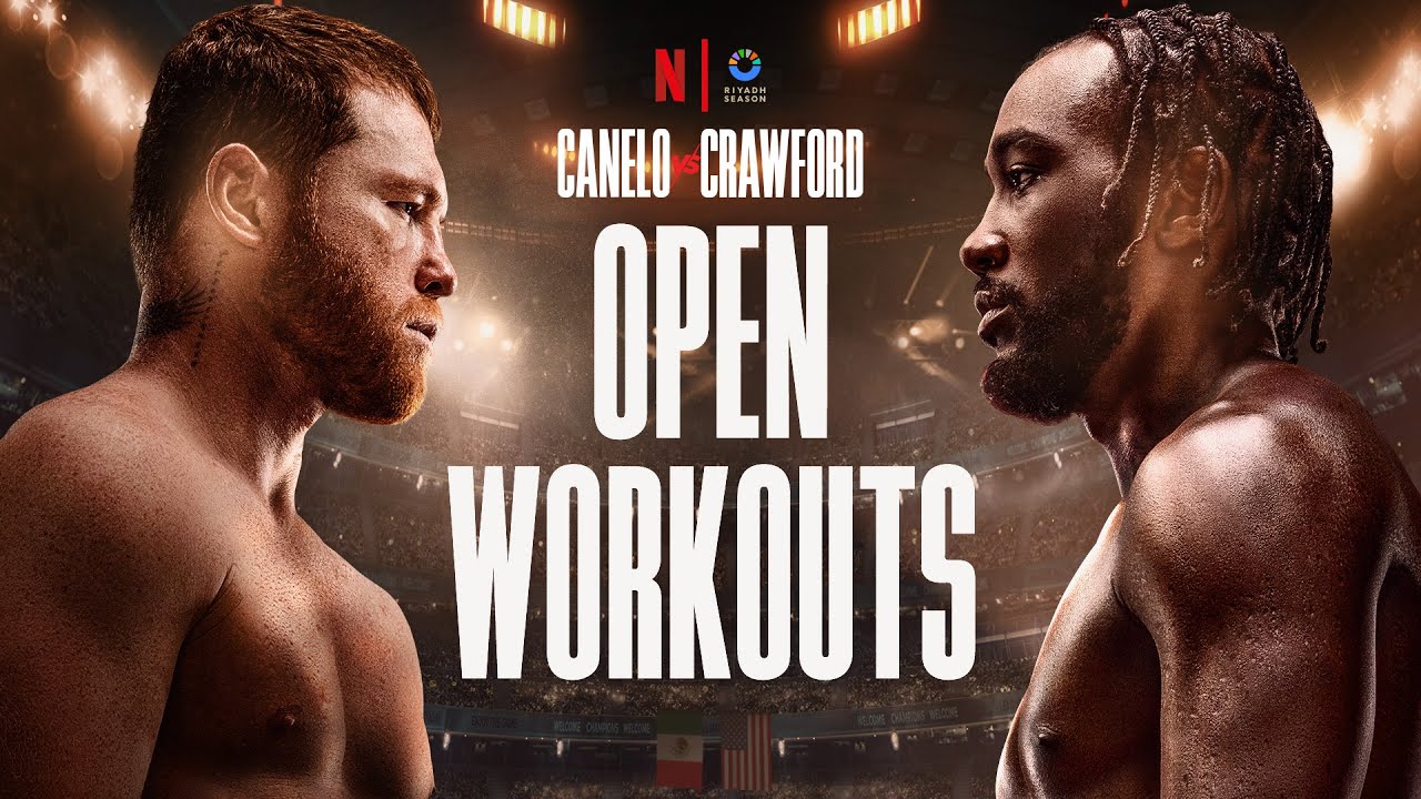 Canelo vs. Crawford: Entrenamientos Abiertos | EN VIVO en Netflix el 13 de septiembre