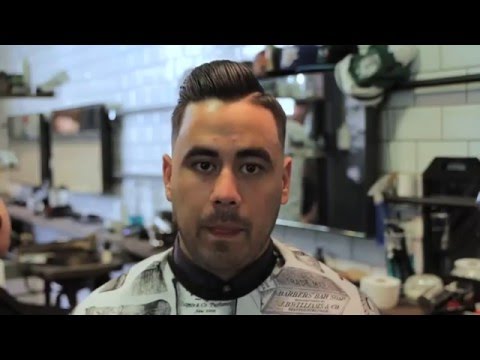 The 'Ta-Ku cut' at Uncle Joes Barber Shop