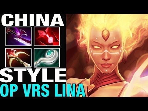 OP VRS CHINA LINA - Subscriber Plays Lina with Daedalus and Silver Edge - 57k DMG in 47 MINS
