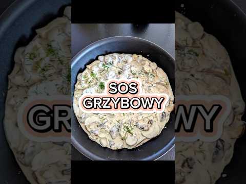 Jak zrobić PRZEPYSZNY i NAJPROSTSZY sos grzybowy? #przepis#jedzenie#grzyby#jesień