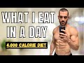 Full Day Of Eating | My Morning Routine | 4,000 Calorie Diet Staying Lean