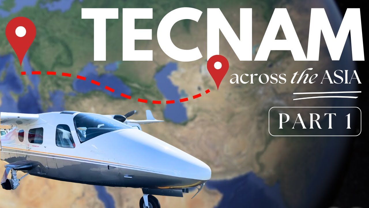 Ferry flight: Tecnam P2006T to Kazahkstan | Part 1 of 3: ITALY – TURKEY