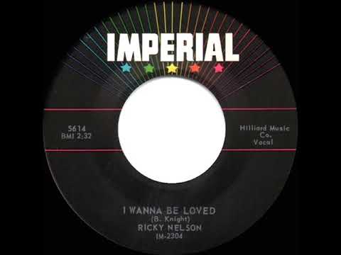 1959 HITS ARCHIVE: I Wanna Be Loved - Ricky Nelson