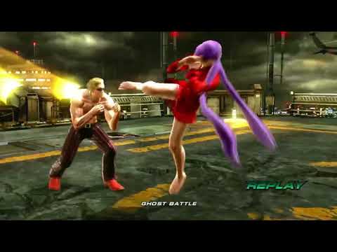 Tekken 6 Lili(Kof Orochi Shermie Barefoot) Vs Steve
