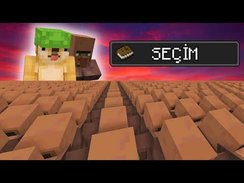 Minecraft'ta Seçimlere Girdik...