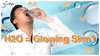 Drinking More Water = Glowing Skin?