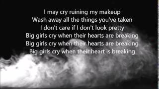 Sia - Big Girls Cry (lyrics on screen)