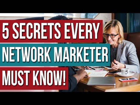 5 Secrets Every New Network Marketing Entrepreneur MUST KNOW - Your Company Won't Tell You This! Video