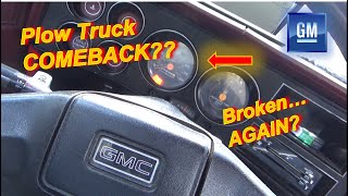 COMEBACK? (87 GMC Plow Truck STALL/Misfire)