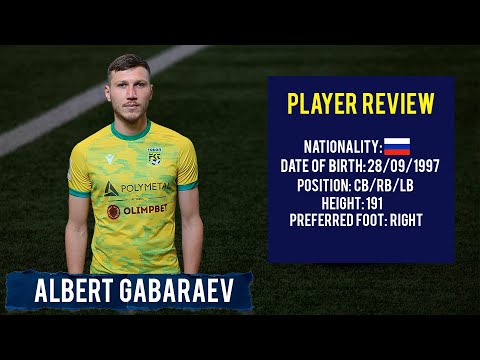 ● ALBERT GABARAEV  | CB/RB/LB |  FC TOBOL ●