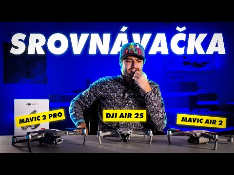 DJI Air 2S – recenze a srovnání DRONu s Mavic Air 2 a Mavic 2 Pro [Drak Alex 404]