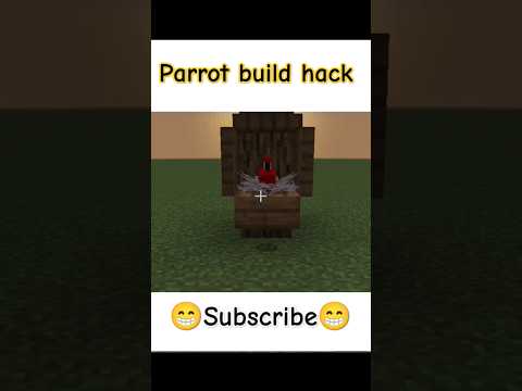 Ultimate Minecraft Parrot House Build